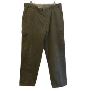 Cabela's Mens Outdoor Gear Cotton Cargo Hiking Pants Green Size‎ 38R